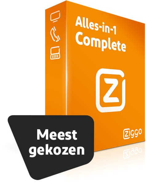 Zenderoverzicht Ziggo Internet Elite & TV Complete